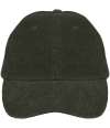 NS016 Native Spirit Corduroy 6 Panel Cap organic khaki colour image